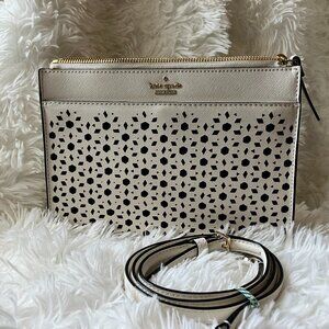 White Kate Spade crossbody purse